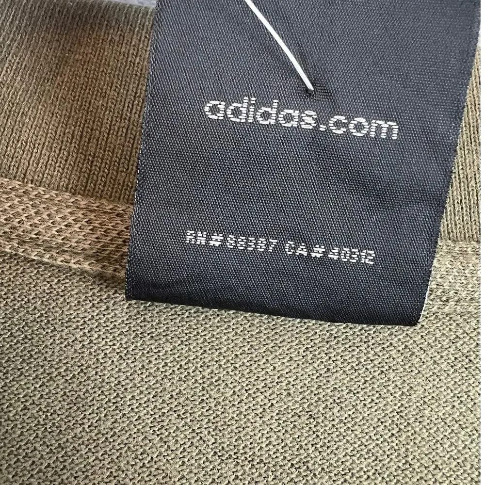NWT adidas Core Polo Shirt Olive Green Short Sleeve Cotton Golf - Men's XL